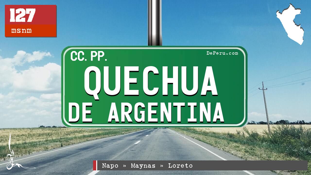 Quechua de Argentina