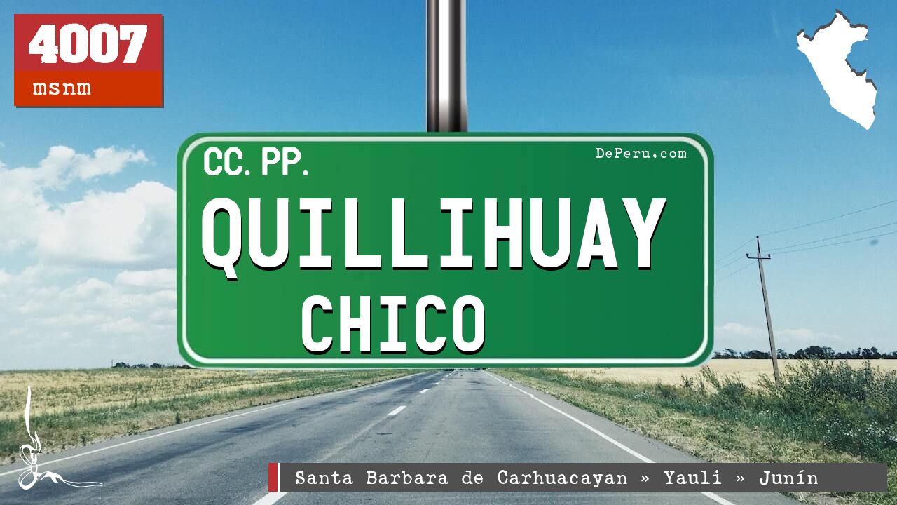 Quillihuay Chico