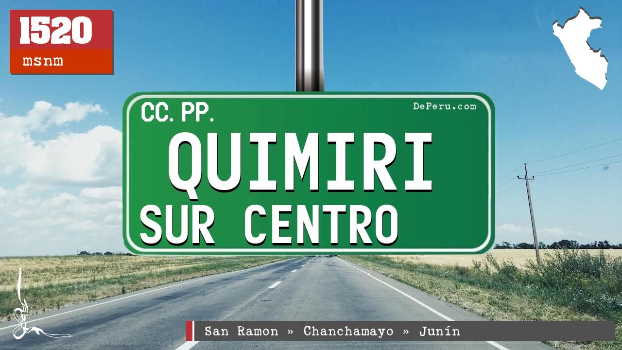 Quimiri Sur Centro