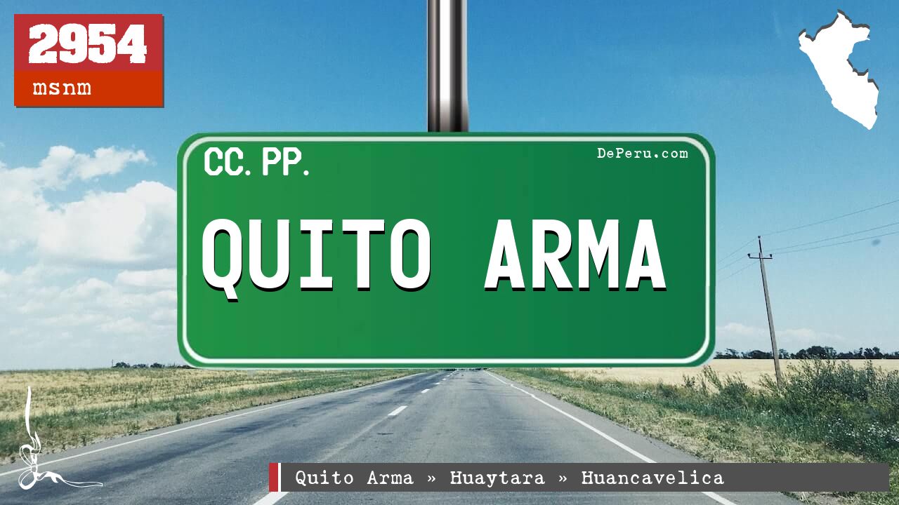 QUITO ARMA