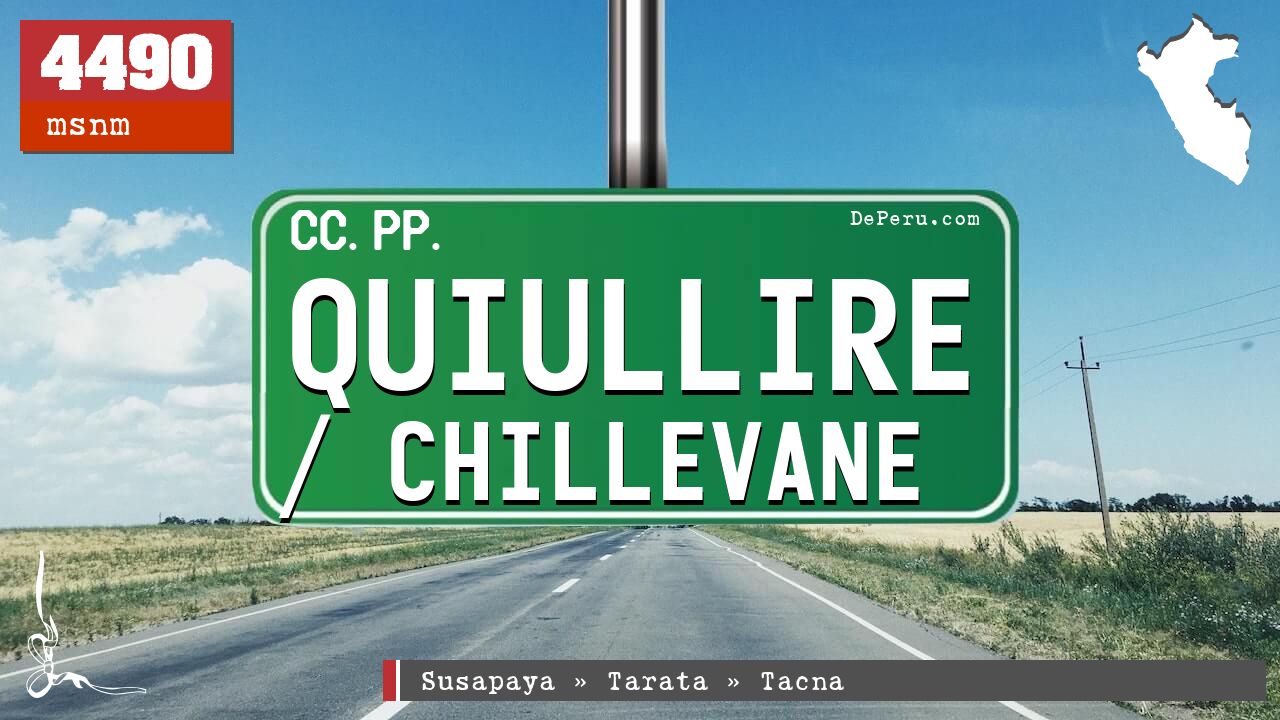 Quiullire / Chillevane