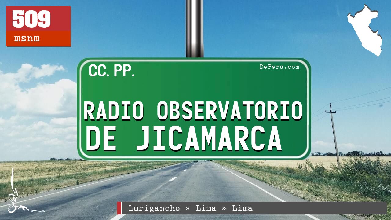Radio Observatorio de Jicamarca