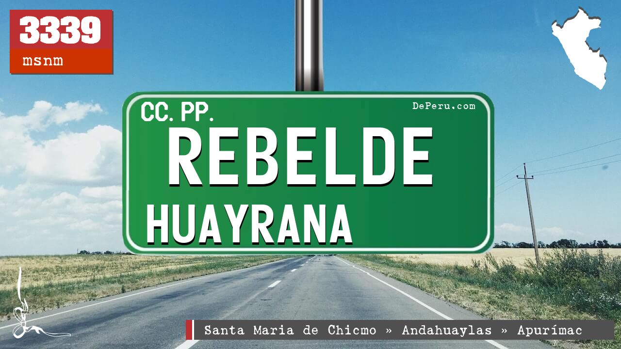 Rebelde Huayrana