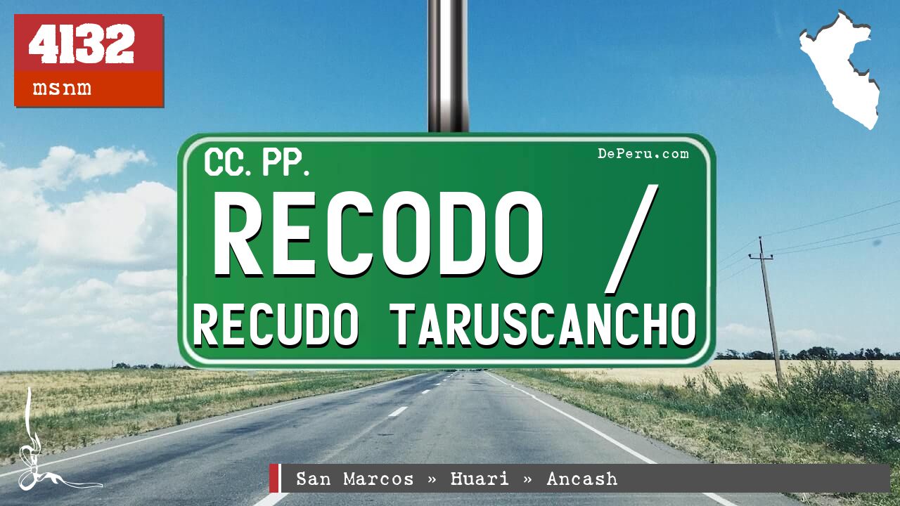 Recodo / Recudo Taruscancho