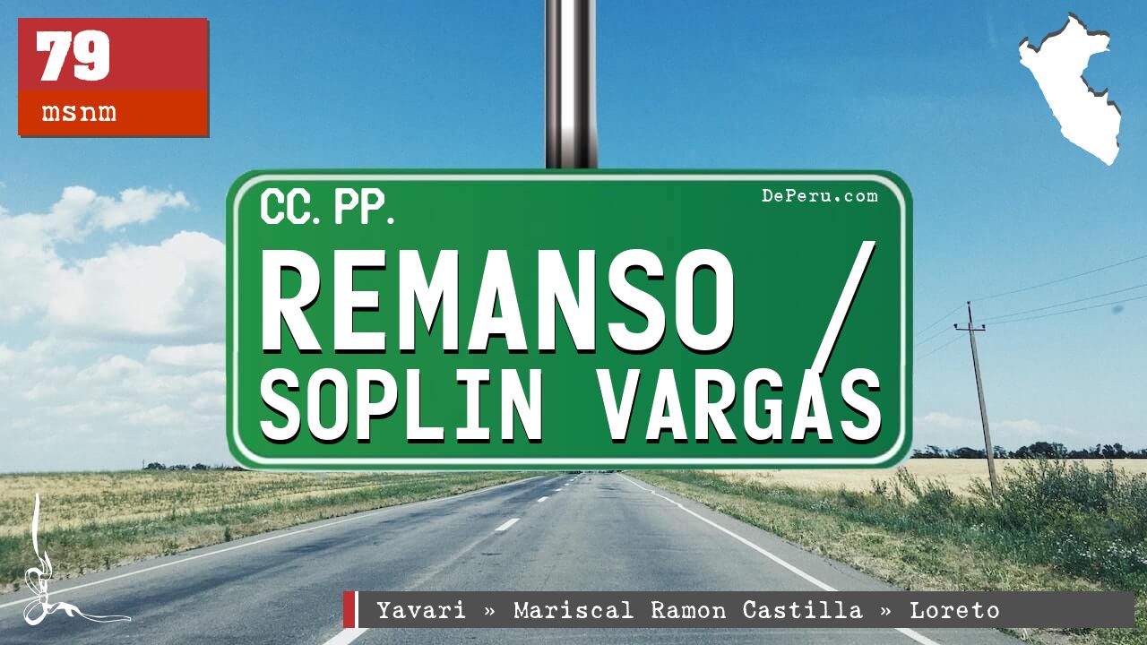 Remanso / Soplin Vargas