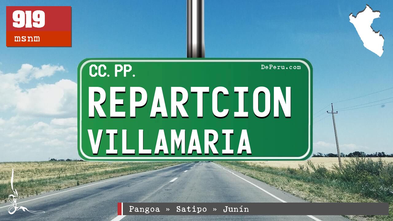 Repartcion Villamaria