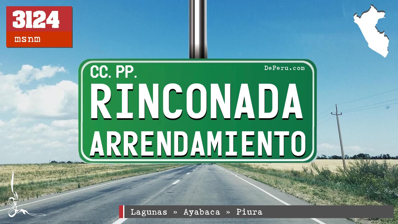 Rinconada Arrendamiento