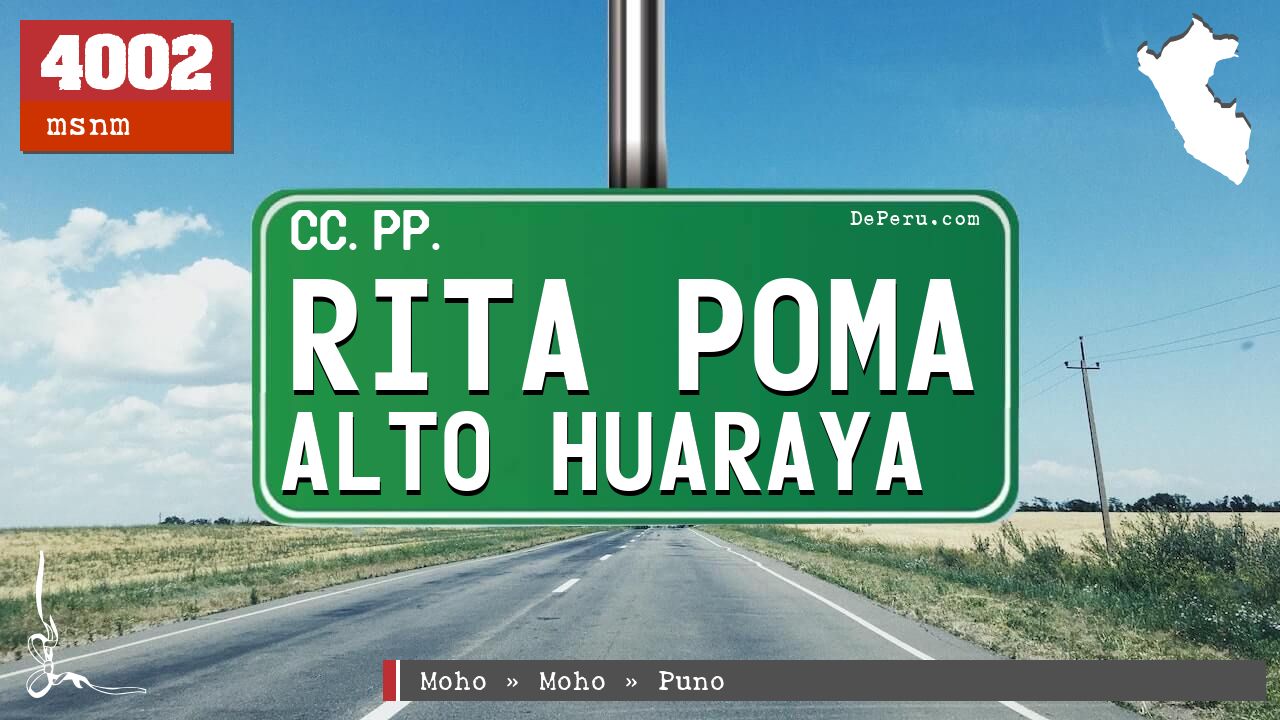 Rita Poma Alto Huaraya