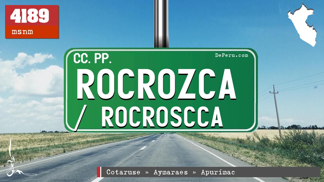 Rocrozca / Rocroscca