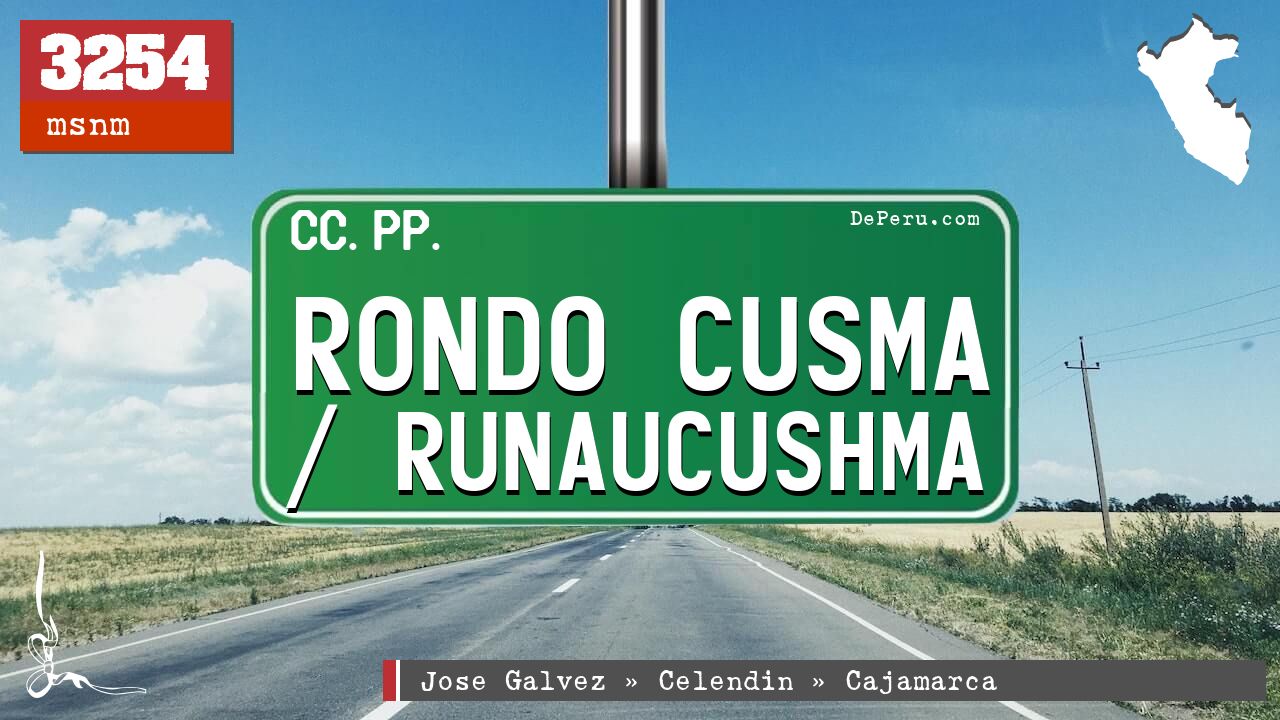 Rondo Cusma / Runaucushma