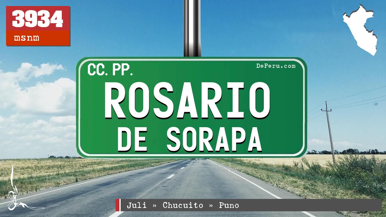 Rosario de Sorapa