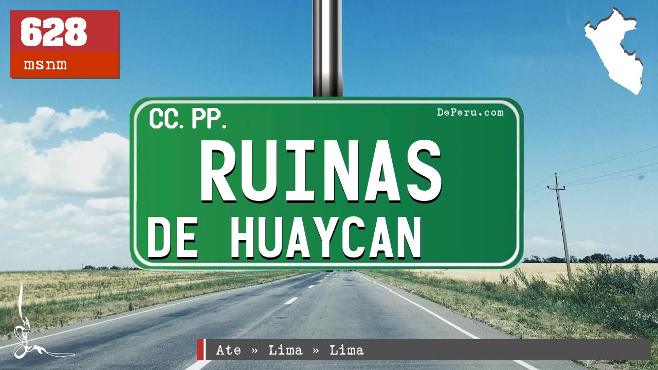 Ruinas de Huaycan