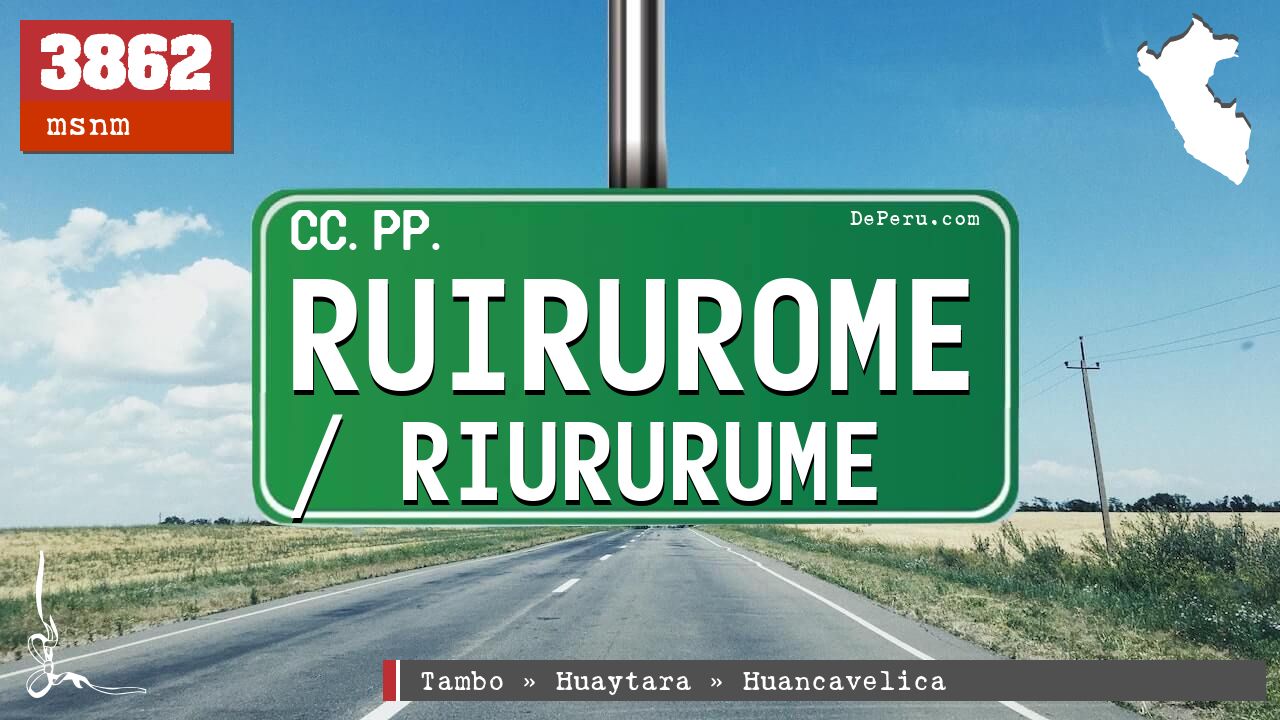 Ruirurome / Riururume