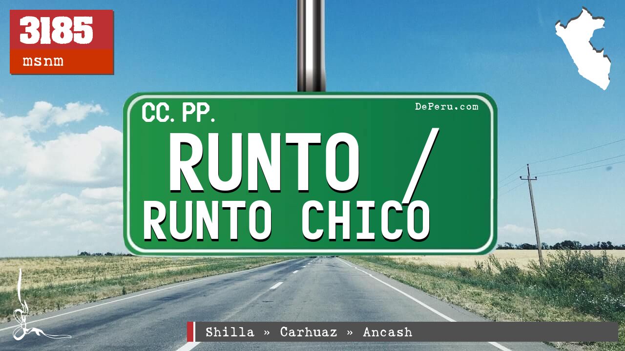 Runto / Runto Chico