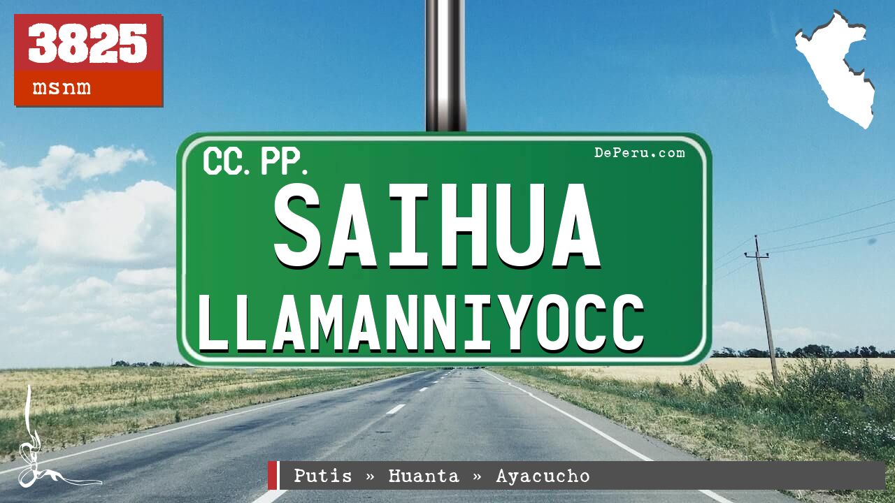Saihua Llamanniyocc