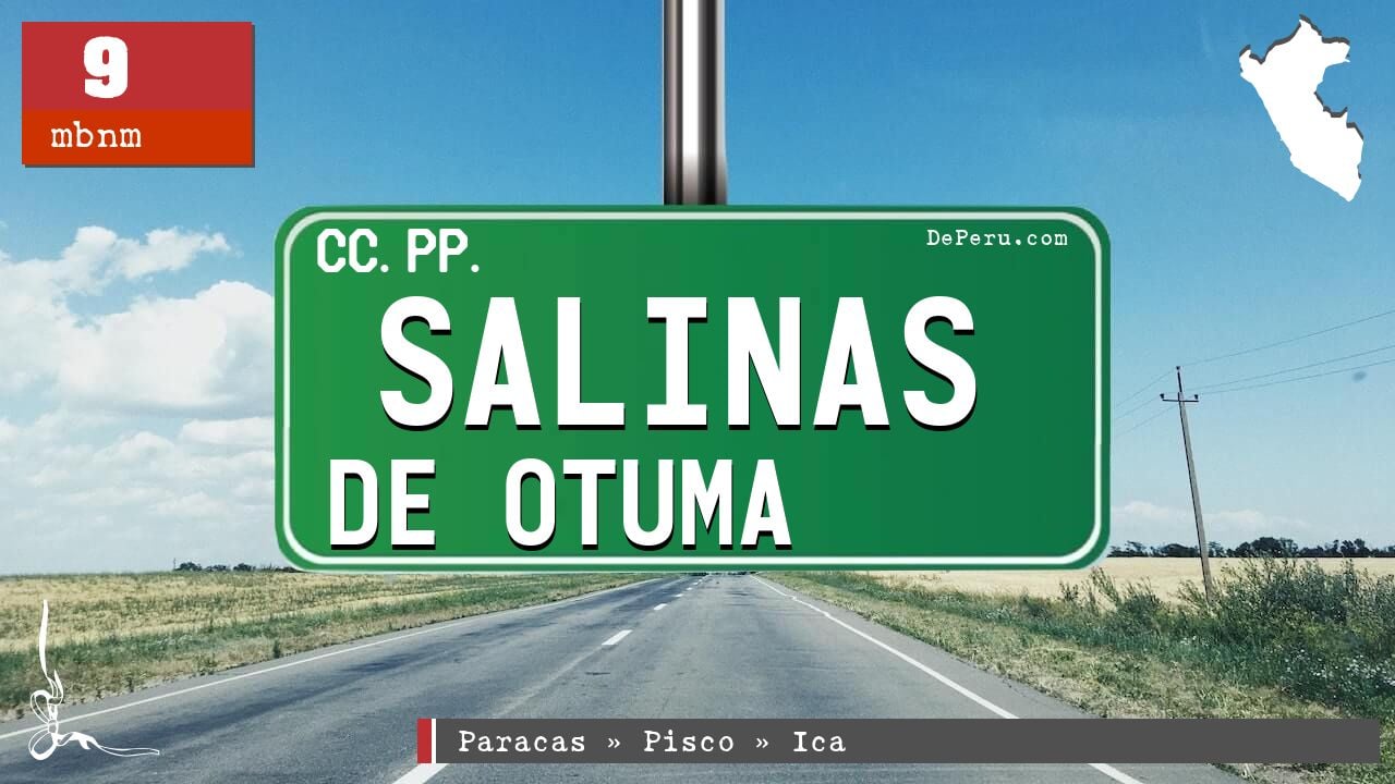 Salinas de Otuma
