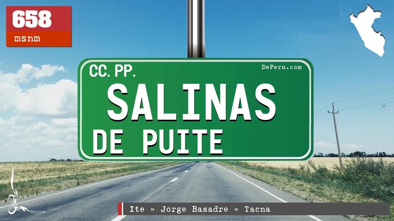 Salinas de Puite
