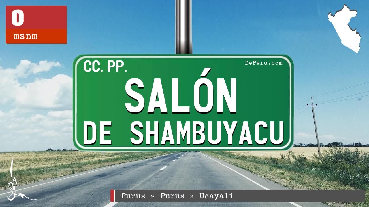 Saln De Shambuyacu