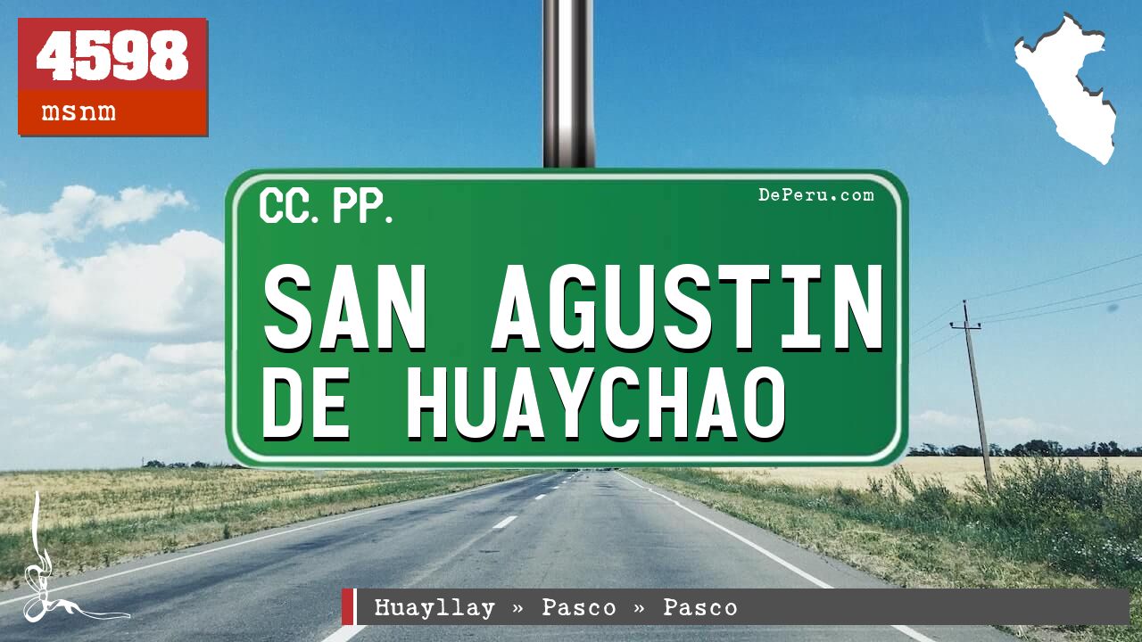San Agustin de Huaychao