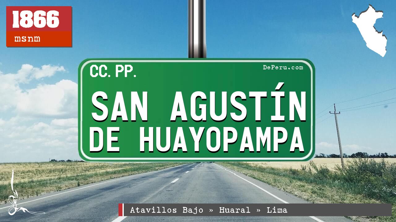 San Agustn de Huayopampa