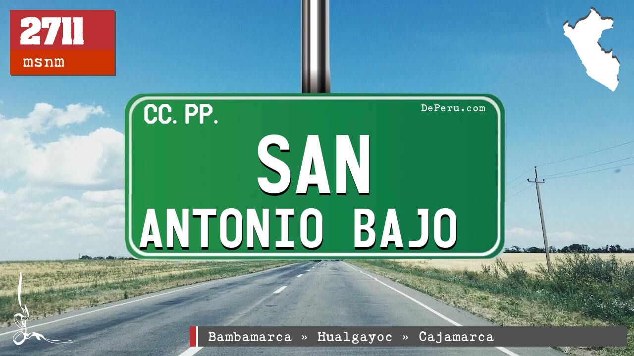 San Antonio Bajo