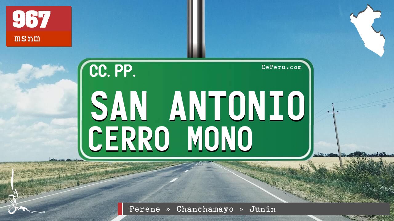 San Antonio Cerro Mono