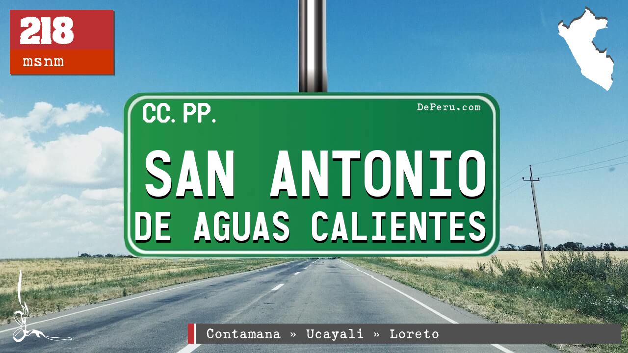 San Antonio de Aguas Calientes
