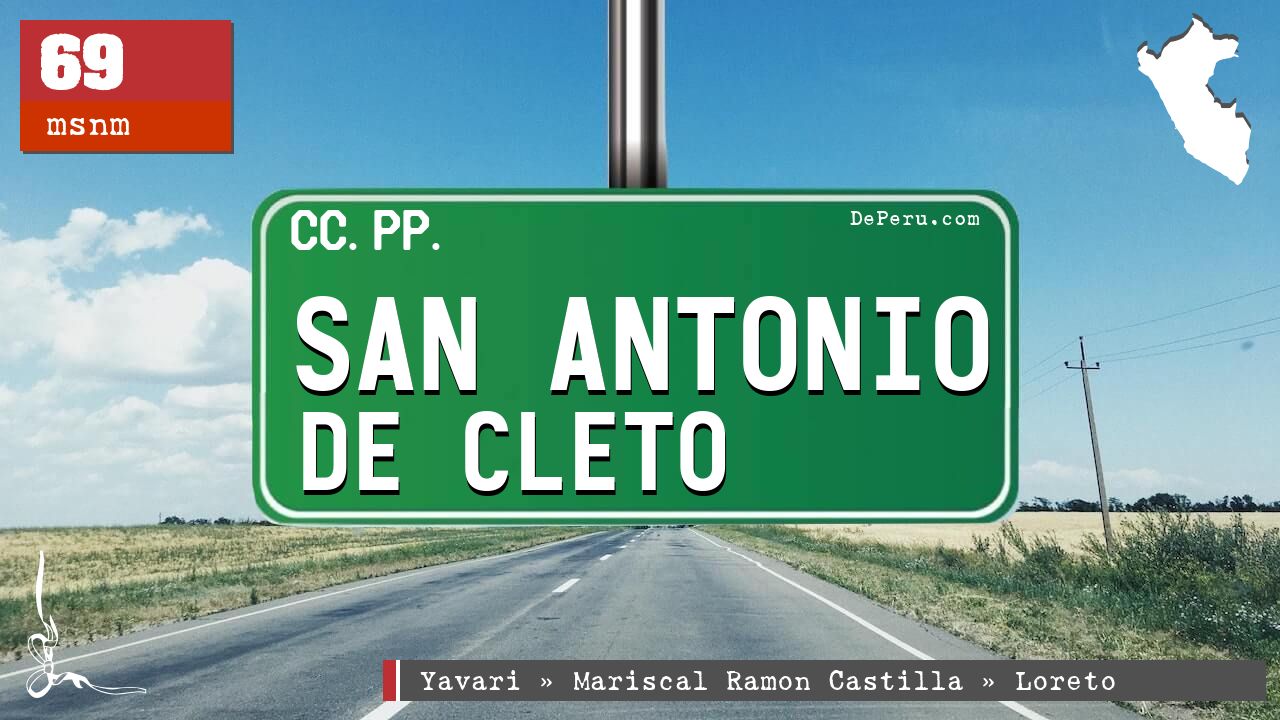 San Antonio de Cleto