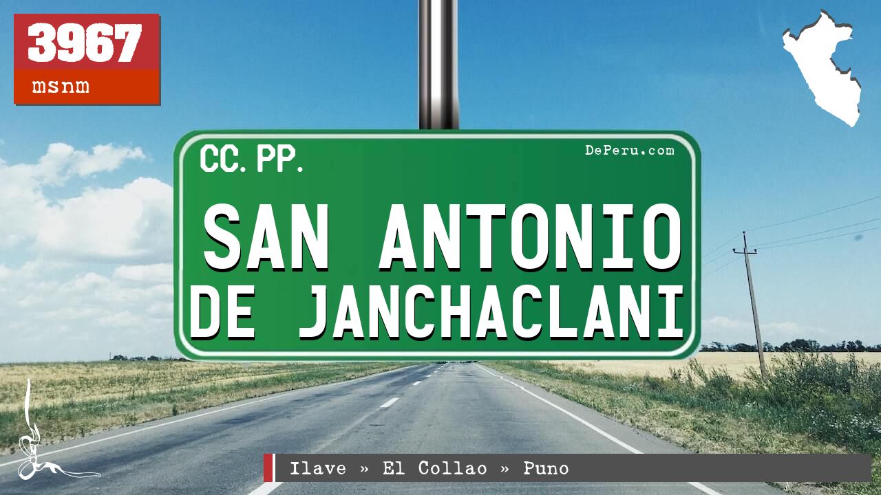San Antonio de Janchaclani