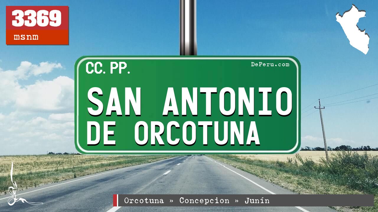 San Antonio de Orcotuna