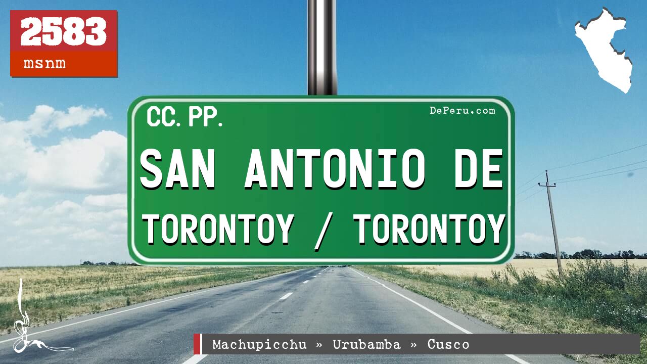 San Antonio de Torontoy / Torontoy