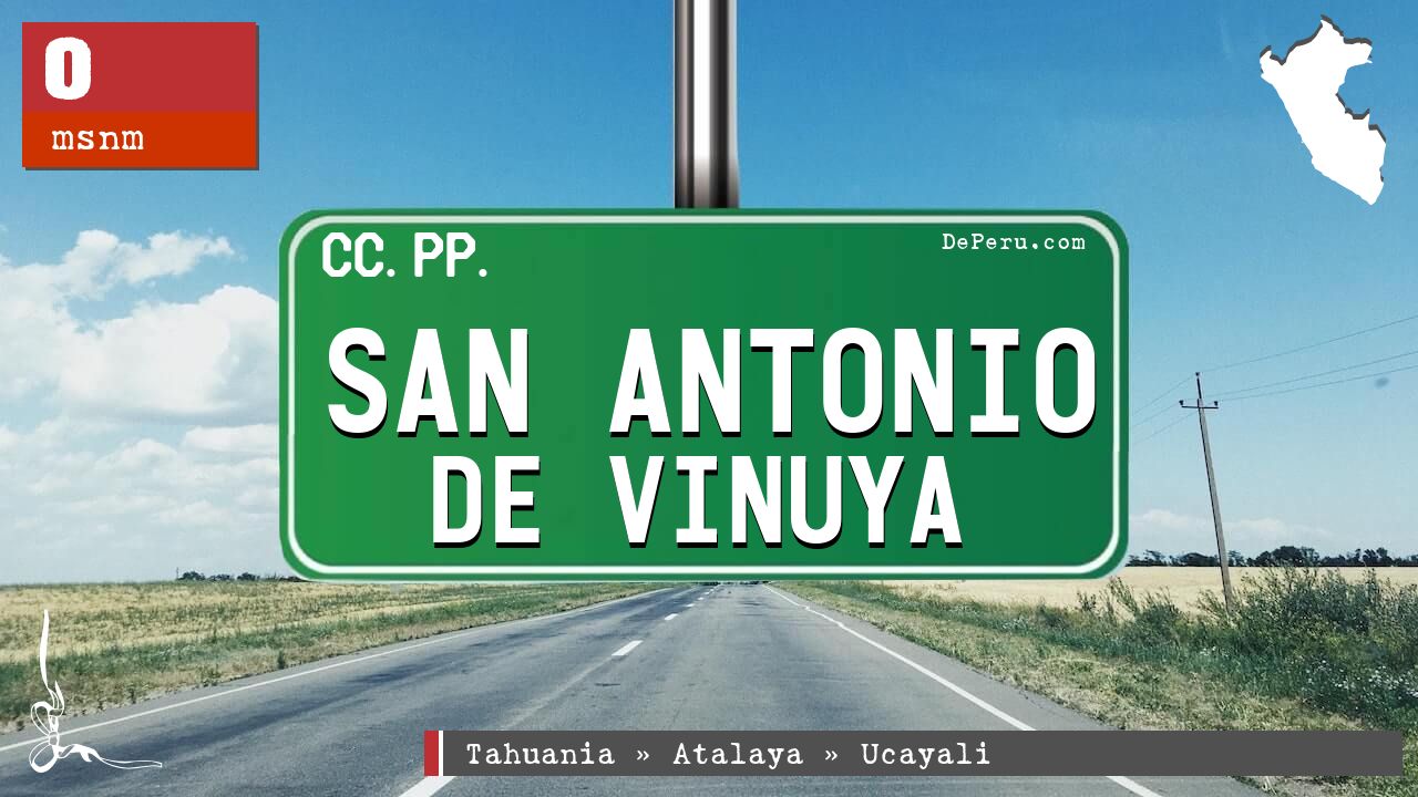 San Antonio De Vinuya