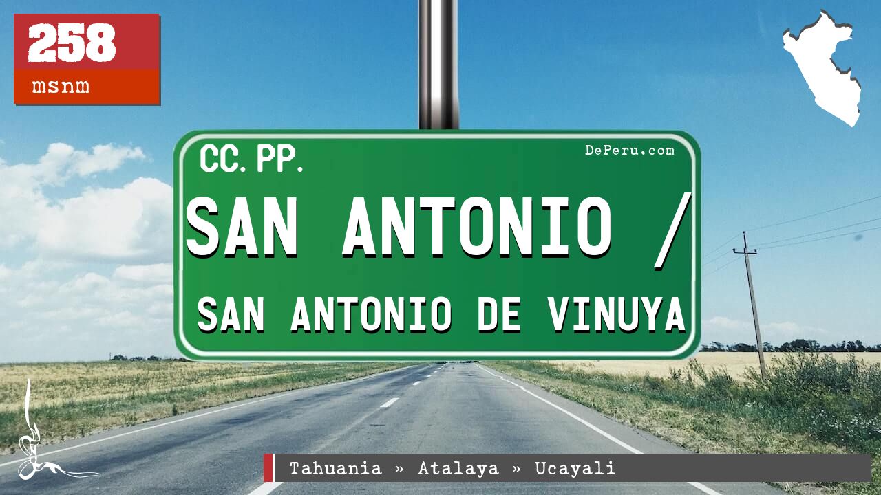 San Antonio / San Antonio de Vinuya