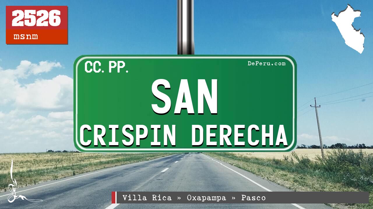 San Crispin Derecha