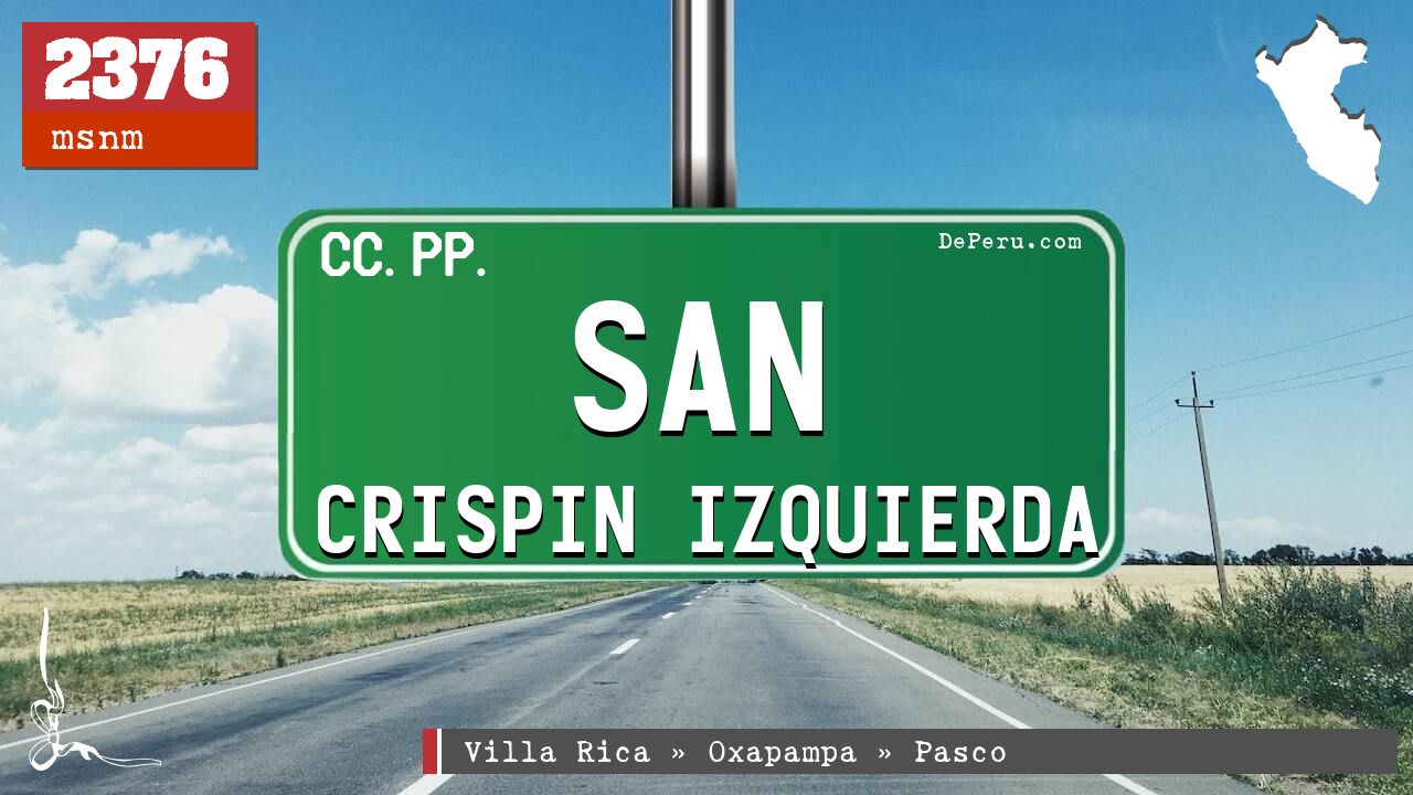 San Crispin Izquierda