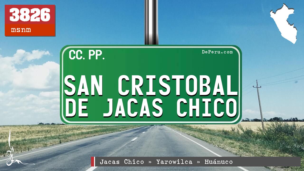 San Cristobal de Jacas Chico