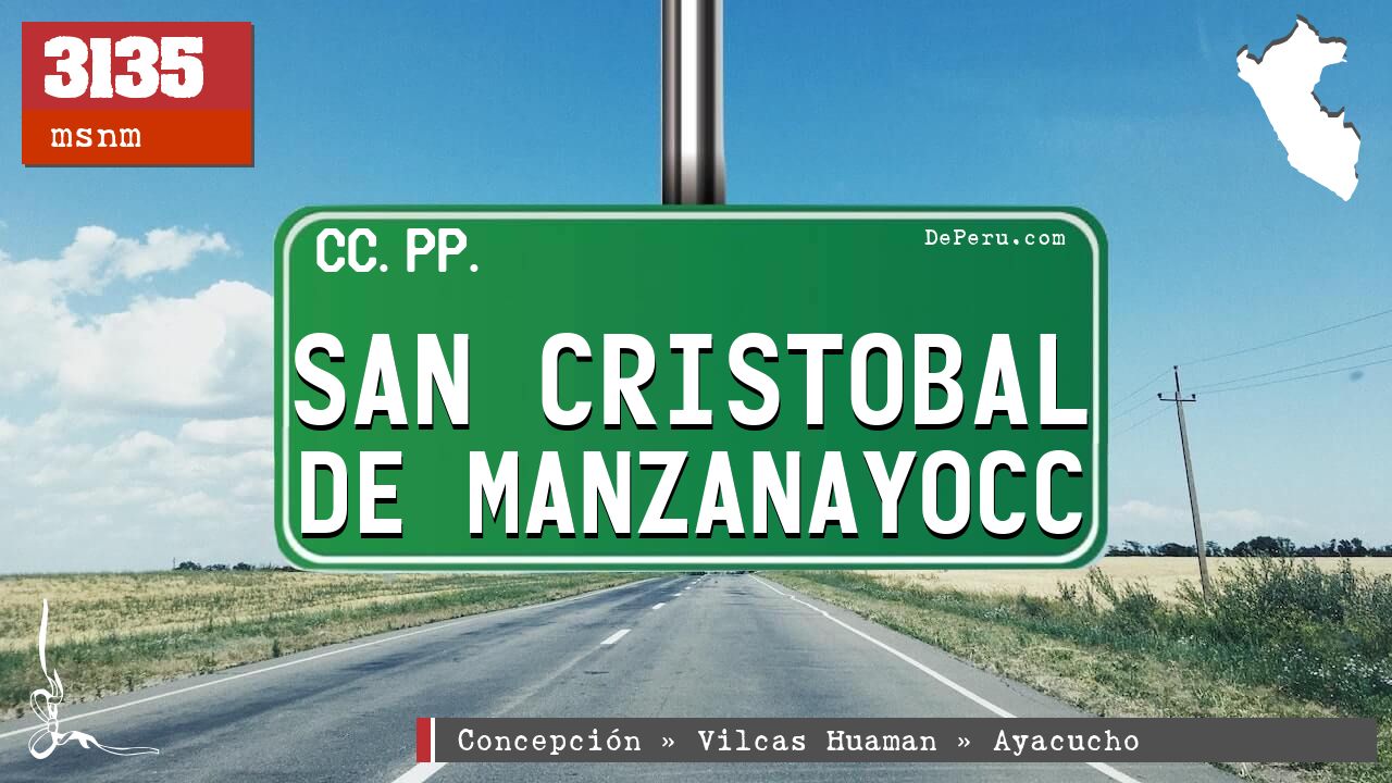 San Cristobal de Manzanayocc