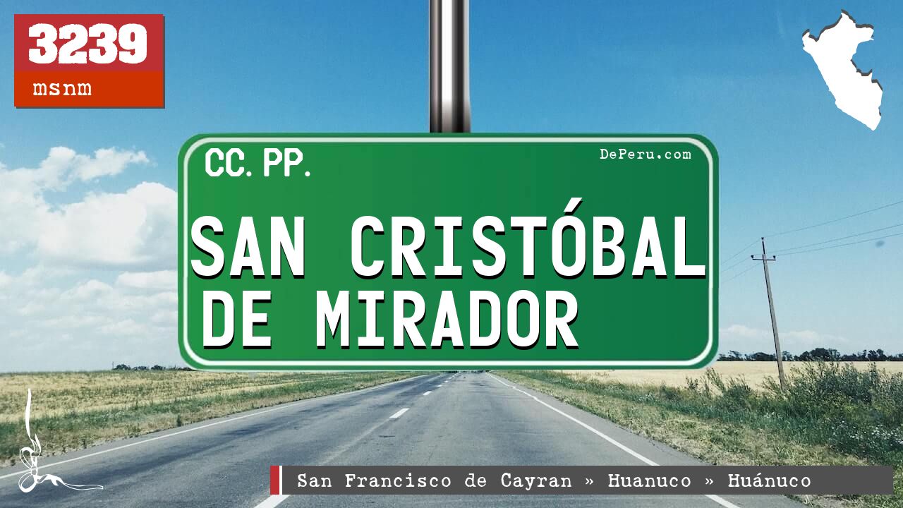 San Cristóbal de Mirador