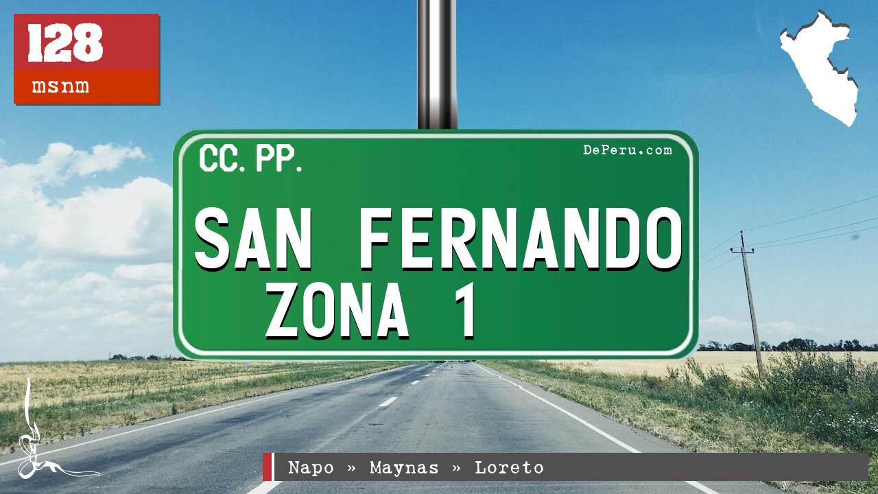 San Fernando Zona 1