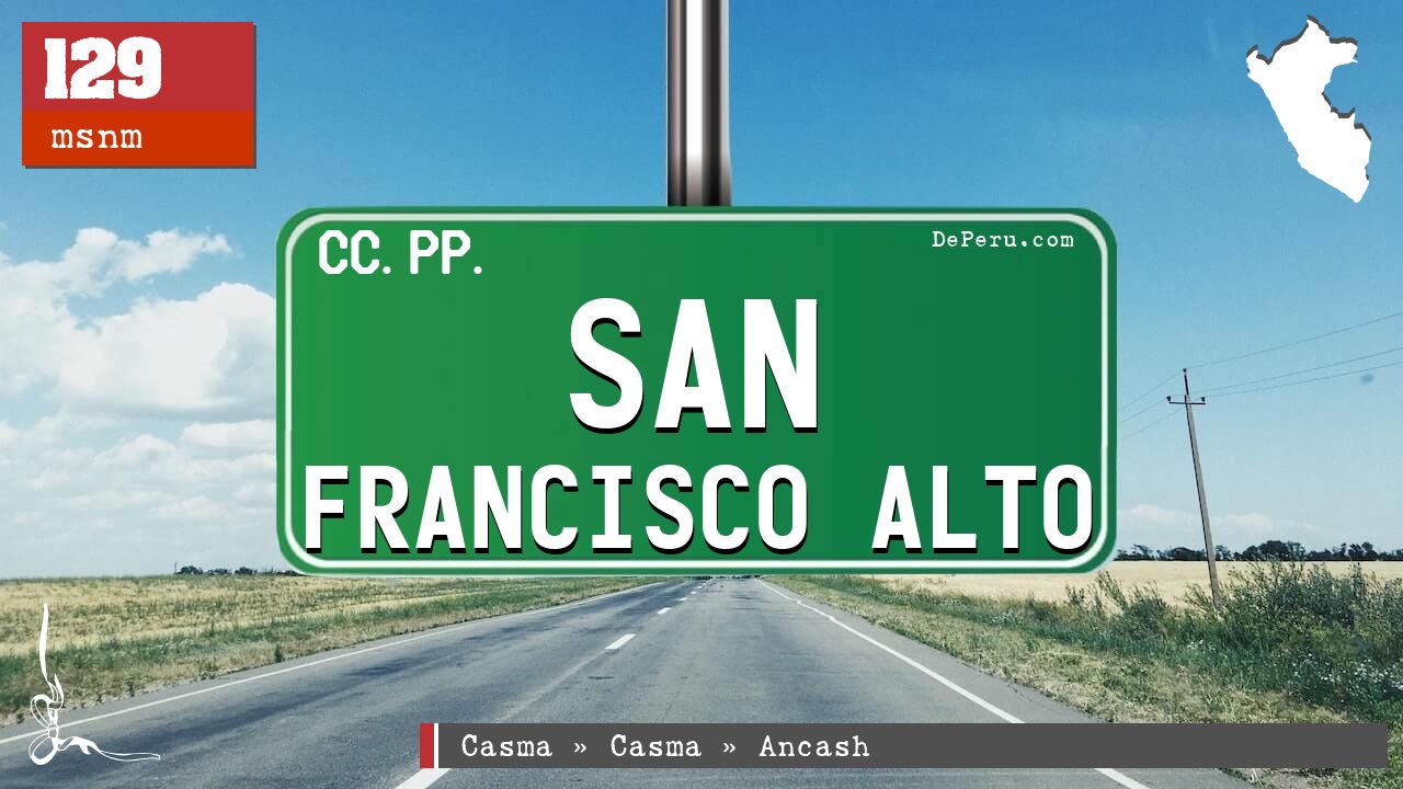 San Francisco Alto