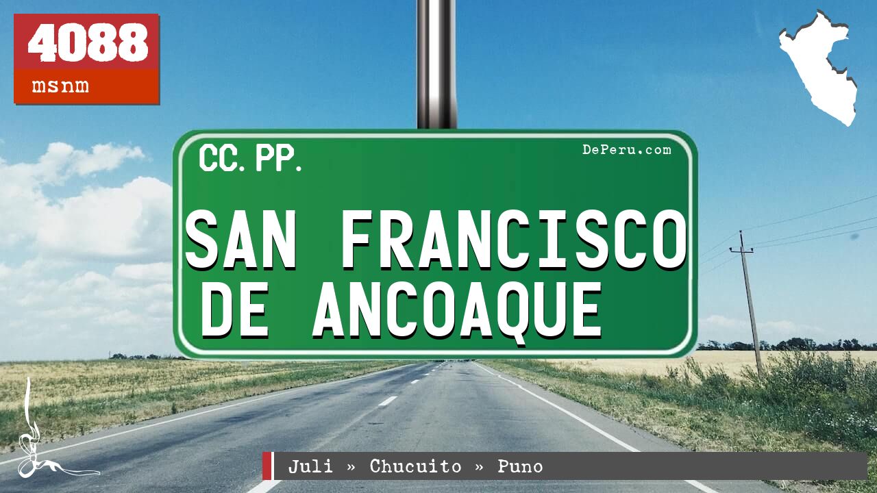 San Francisco de Ancoaque