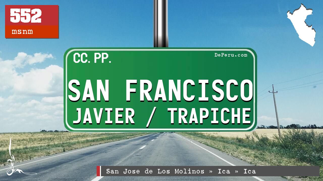San Francisco Javier / Trapiche