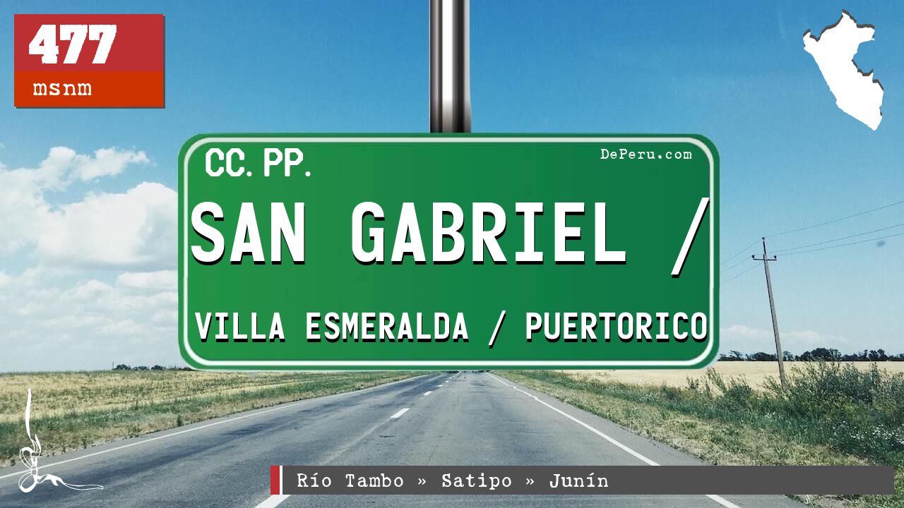 San Gabriel / Villa Esmeralda / Puertorico