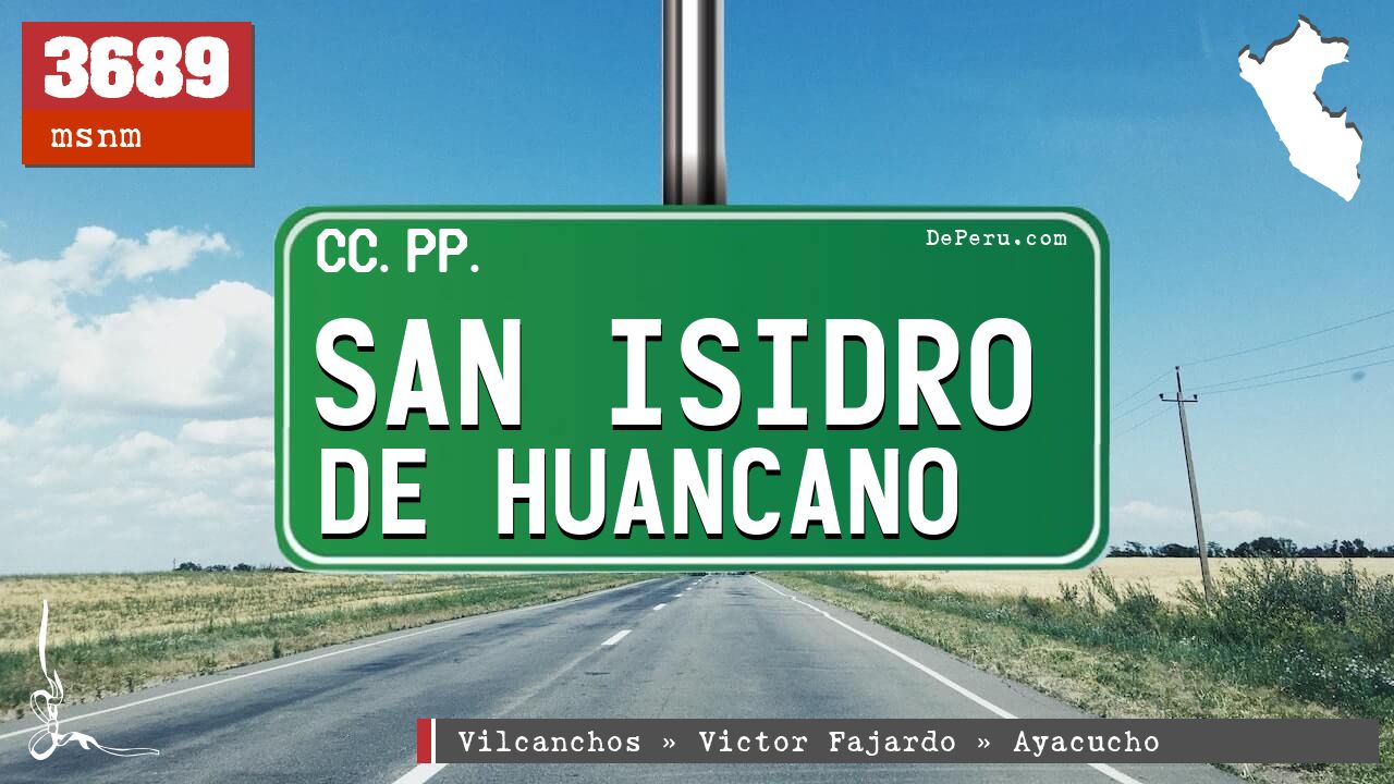 San Isidro de Huancano