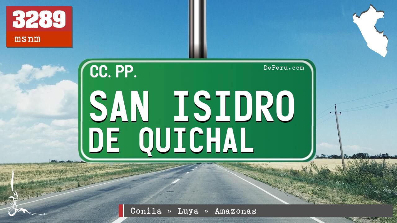 San Isidro de Quichal