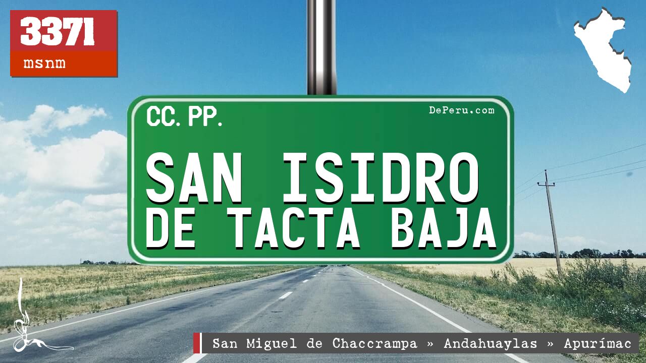 San Isidro de Tacta Baja