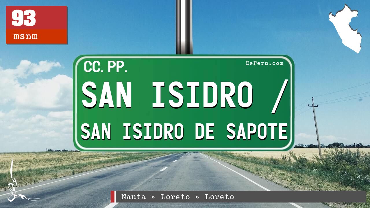 San Isidro / San Isidro de Sapote