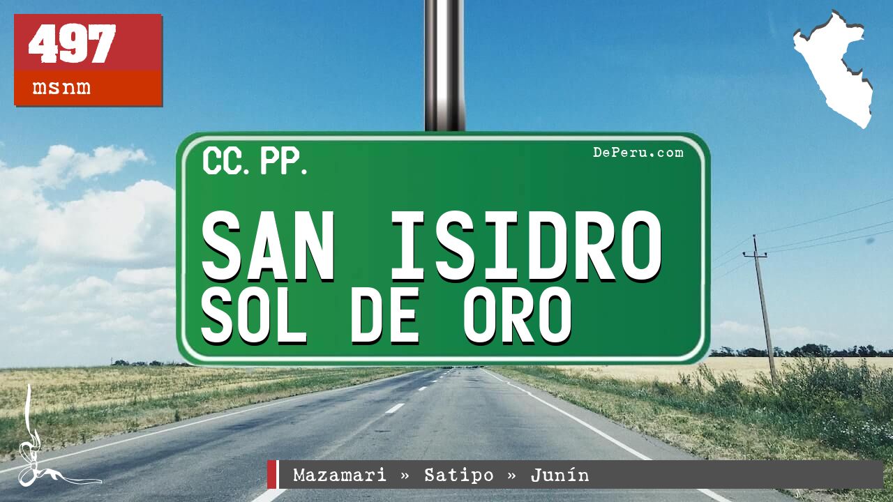 San Isidro Sol de Oro