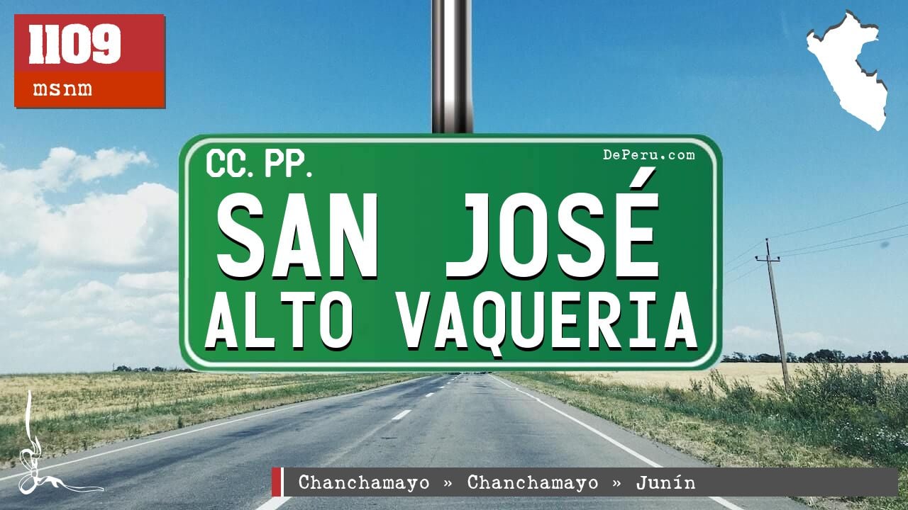 San Jos Alto Vaqueria