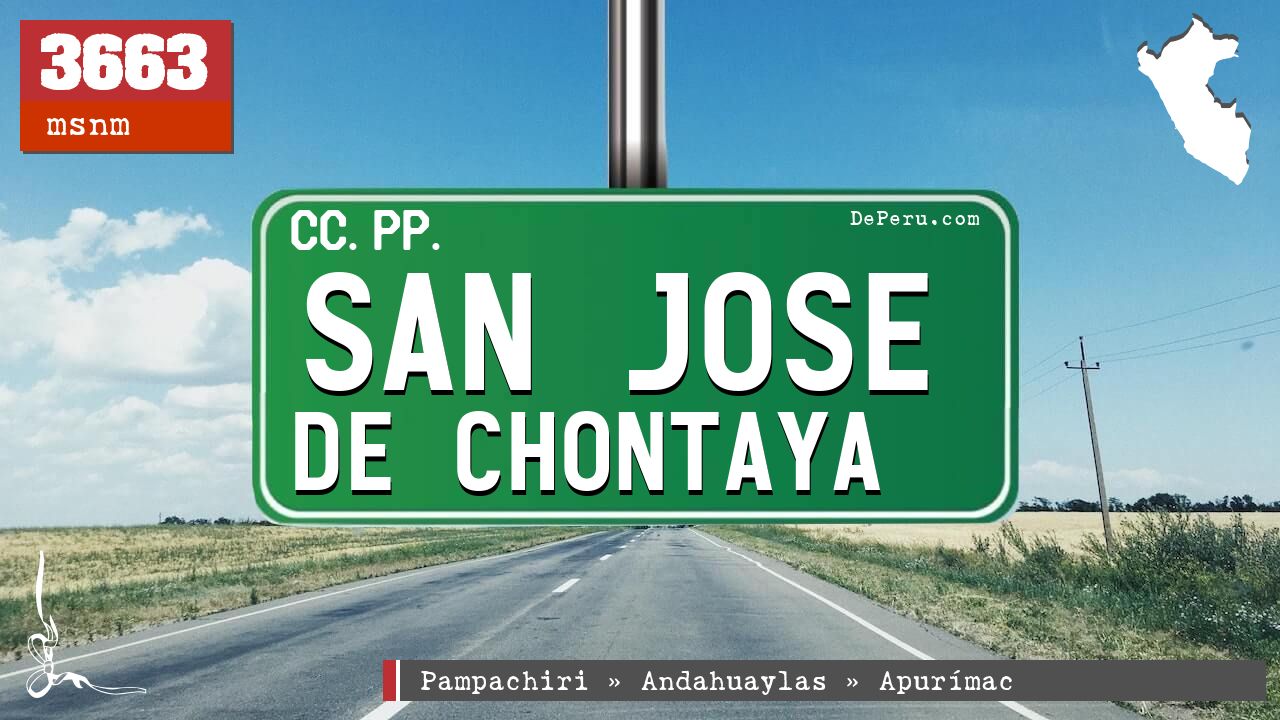 San jose de chontaya